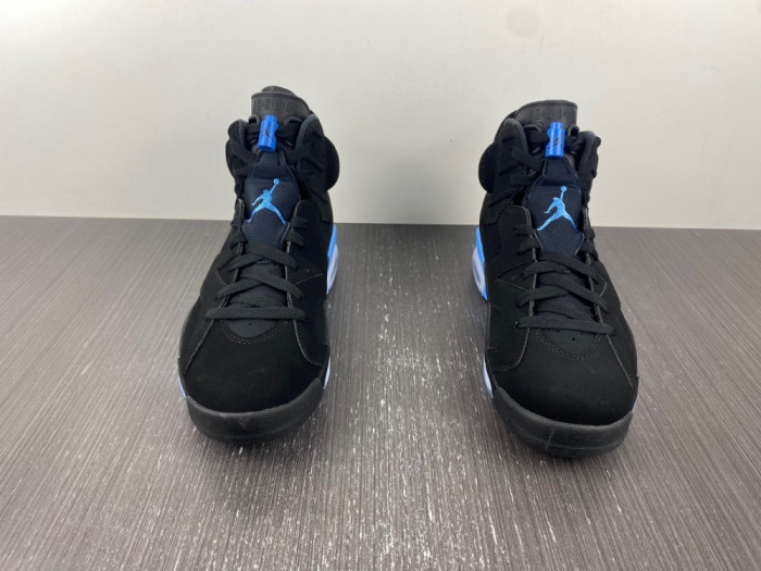 air jordan 6 retro “university blue” mens 384664-006