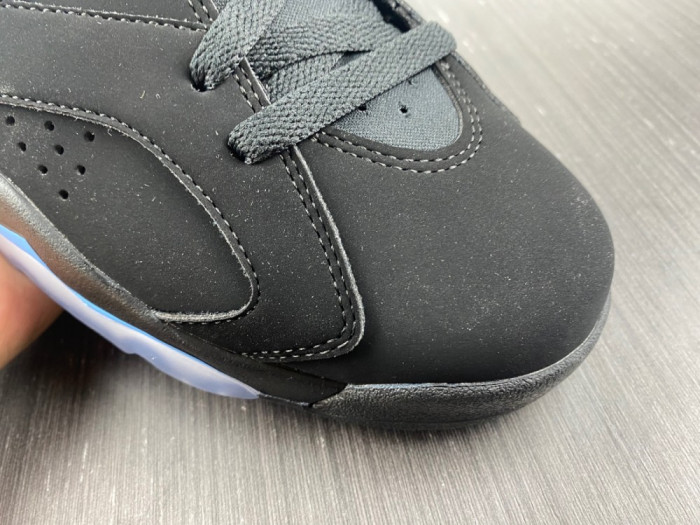air jordan 6 retro “university blue” mens 384664-006